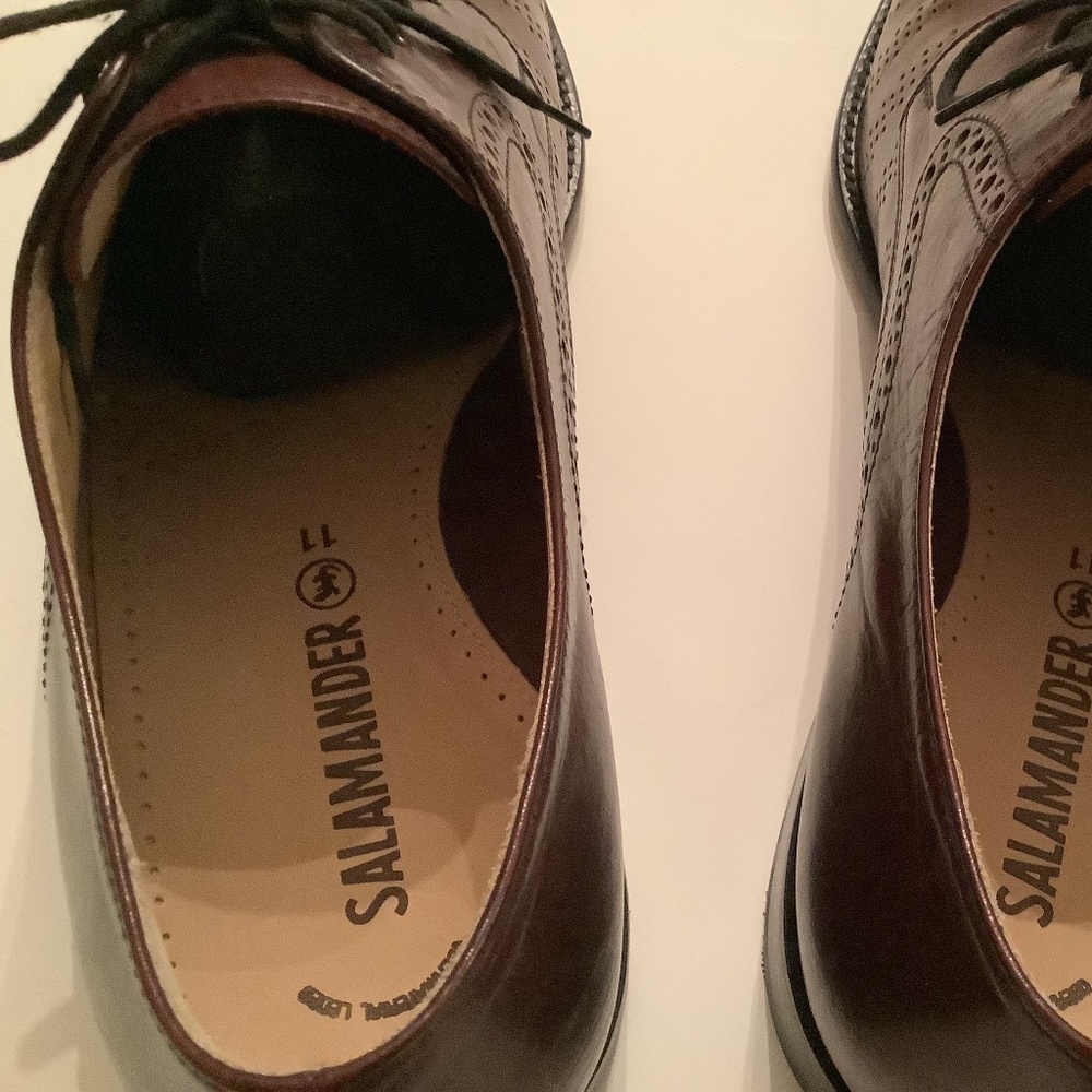 SALAMANDER MEN’S LEATHER SHOES - Picture 14 of 14